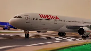 [4K] - Model Airport Stop Motion | CHAOS On The Runway!