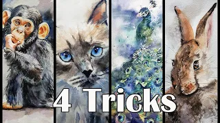 4 Advanced Watercolor Techniques - 4 Tricks That Have Transformed my Art