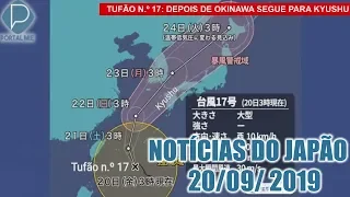 Japão: Notícias de 20 de setembro de 2019 no Portal Mie!