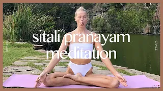 Kundalini Yoga: Sitali Pranayam - Relieve Anger & Relax the Nervous System | KIMILLA