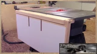 Make A Table Saw Out Feed Table