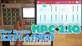 MPC 2.10 // New Synth Plugins ( Explained by a Hardware Synthesist )