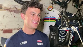 Devon cyclist Will Tidball is having a homecoming celebration  after becoming world champion