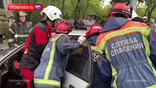 ЧП-САРАТОВ.В РЕЗУЛЬТАТЕ ДТП В ЗАВОДСКОМ РАЙОНЕ ГОСПИТАЛИЗИРОВАН МУЖЧИНА