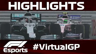 Virtual Monaco Grand Prix Highlights | Aramco