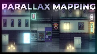 Parallax Mapping Timelapse - Rainy City Vibes - RPG Maker