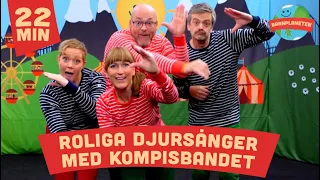 Roliga djursånger med Kompisbandet