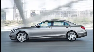 LV. Ночной обзор Mercedes Benz S350 3.0D 2014, 7л/100км расход топлива/С класс / Тест драйв /МБ С350