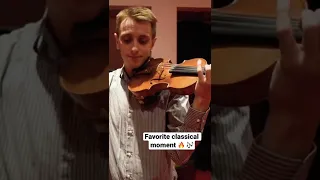 Fun classical music moment!🎻 🎹