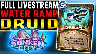 😰 Water Druid! NoHandsGamer Twitch Stream VODs - Voyage to the Sunken City - Hearthstone