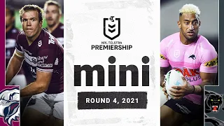 Penrith face Manly at Brookvale Oval | Match Mini | Round 4, 2021 | NRL