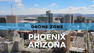 Phoenix | Arizona | Aerial Views of Central Phoenix | Arizona's Urban Heart | Valley of the Sun