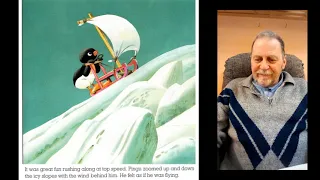 Pingu goes Ice Surfing