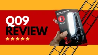 Unboxing Gimbal Stabilizer Q09+ Review | Q09 Gimbal Review | Gimbal Review