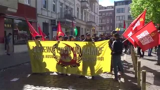 Пропалестинская демонстрация в Берлине 1.05.2018
