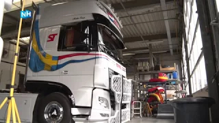 Jelle doet met zijn truck een gooi naar 'Mooiste Truck van Nederland'