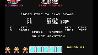 Rygar Review for the Commodore 64 by John Gage