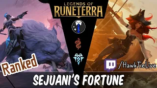 Sejuani's Fortune: Jagged Taskmaster Makes it Rain | UNEDITED | Legends of Runeterra LoR