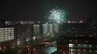Fireworks New year 2023, Amsterdam, Netherlands (25 min, uninterrupted)