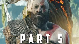 GOD OF WAR Walkthrough Gameplay Part 5 - BRENNA DAUDI BOSS (God of War 4)