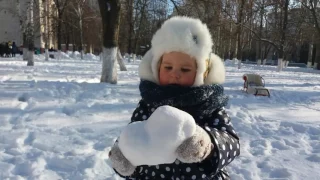 Зимняя прогулка❄🌬☃Снег в Херсоне большая редкость.