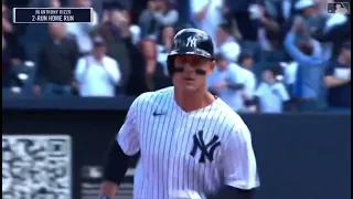 BOS @ NYY - 4/8/22 - Rizzo’s 2-Run Home Run!!