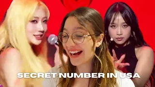 SECRET NUMBER DOXA at Universal Superstar Award 2024 Reaction