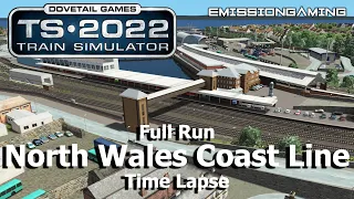 North Wales Coast Line - Time Lapse - Train Simulator 2022