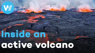 Into the heart of one of the world's most dangerous volcanoes, the Mount Nyiragongo