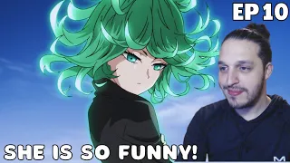 FIRST TIME REACTING TO ONE PUNCH MAN 1x10