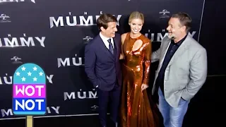 Tom Cruise, Russell Crowe, Sofia Boutella, Annabelle Wallis Attend Mummy Premiere