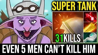 Super Tank [Timbersaw] Even 5 Men Can't Shut Him Down 31Kills By Ceb 7.19c | Dota 2 FullGame