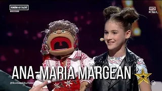 Românii au talent: Ana-Maria Mărgean | JURIZARE - Semifinala 1 | A dus ventrilocia la un alt nivel!