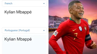 Mbappe in different languages meme | Part 3