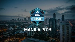 AF vs Na`Vi ESL One Manila 2016 EU Qualifier Game 1 bo3