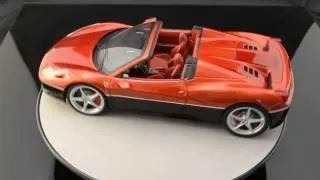 Ferrari 458 spider modified. 1:18 Hot wheels elite.