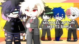 Michael Meets BHNA || FNaF x BHNA || Gacha Club || Part 1 | blood warning