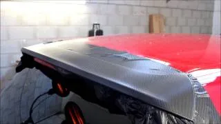 Golf GTD Spoiler 3M Carbon Wrap