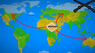 2000 Years of Resettlement in 8 minutes! - Worldbox Timelapse