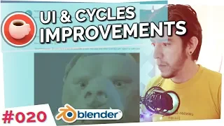 UI & Cycles Improvements! - Blender Today Live #020