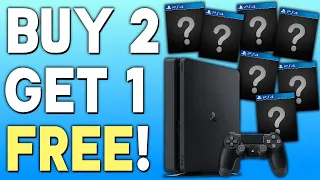 Great PS4 Game Deals - Buy 2 Get 1 FREE + More Deals