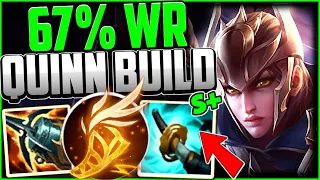 How to play Quinn & CARRY + Best Build/Runes  - Quinn Beginners Guide Season 14 League of Legends