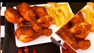 Sida loo sameeyo  Chicken 🐔 and chips 🍟 😋 by sihaam sultaana cooking 🍳