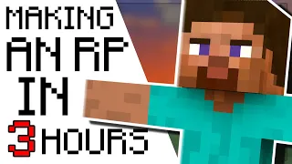 Making a Minecraft Roleplay in 3 Hours or Less!