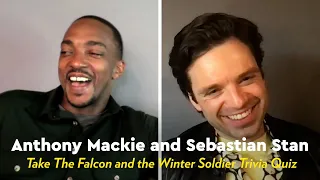 Anthony Mackie and Sebastian Stan Take The Falcon and the Winter Soldier Trivia Quiz | POPSUGAR