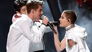 The Chainsmokers & Halsey Flawlessly Perform "Closer" At The 2016 AMAs