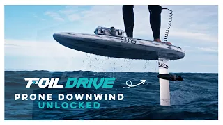 Prone Downwind Foiling With Foil Drive Assist PLUS