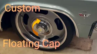 Making Floating Chevy Light up Center Caps for my American Racing 20” Wheels