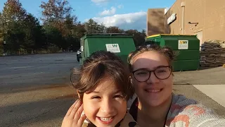 achamos uma sacola no dumpster hoje