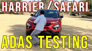 कुछ तो गड़बड़ है 🤔🤔 Tata Harrier ADAS Testing | Kamal Yadav